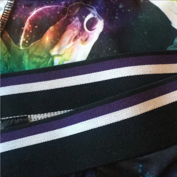 Top Drawer Space Cat Unicorn Tie Dye Boxer Briefs Sz Medium - Picture 4 of 5